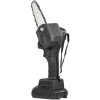 SUPERSELLER Scie à Chaîne électroportative Petite Scie D'élagage électrique Rechargeable Deux Tronçonneuses électriques Rechargeables Pour Le Travail Du Bois Mini Scie à Chaîne électrique Pour Le Jardinage 24V Livrée Avec Batterie Norme Européenne,