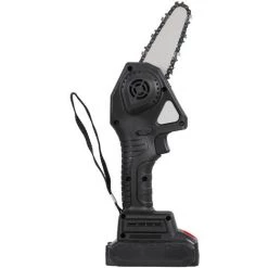 SUPERSELLER Scie à Chaîne électroportative Petite Scie D'élagage électrique Rechargeable Deux Tronçonneuses électriques Rechargeables Pour Le Travail Du Bois Mini Scie à Chaîne électrique Pour Le Jardinage 24V Livrée Avec Batterie Norme Européenne, -Scie électrique portative Soldes 46772589 4