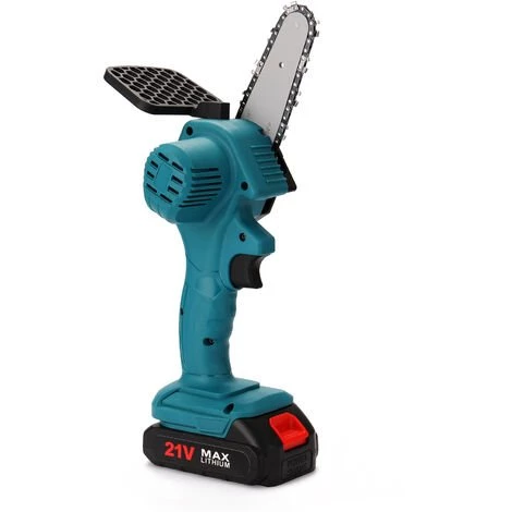 SUPERSELLER Scie à Chaîne électroportative Scie D'élagage électrique Portable Petite Scie électrique Rechargeable Pour Le Travail Du Bois Scie à Chaîne à Une Main Exploitation Forestière Mini Scie à Chaîne électrique Brossée 21V Une électricité Une Livraison De Charg 1 SUPERSELLER Scie à Chaîne électroportative Scie D'élagage électrique Portable Petite Scie électrique Rechargeable Pour Le Travail Du Bois Scie à Chaîne à Une Main Exploitation Forestière Mini Scie à Chaîne électrique Brossée 21V Une électricité Une Livraison De Charg