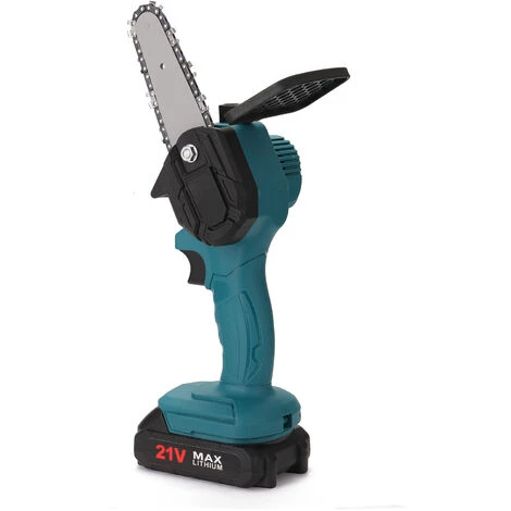 SUPERSELLER Scie à Chaîne électroportative Scie D'élagage électrique Portable Petite Scie électrique Rechargeable Pour Le Travail Du Bois Scie à Chaîne à Une Main Exploitation Forestière Mini Scie à Chaîne électrique Brossée 21V Une électricité Une Livraison De Charg 2 SUPERSELLER Scie à Chaîne électroportative Scie D'élagage électrique Portable Petite Scie électrique Rechargeable Pour Le Travail Du Bois Scie à Chaîne à Une Main Exploitation Forestière Mini Scie à Chaîne électrique Brossée 21V Une électricité Une Livraison De Charg – Image 2