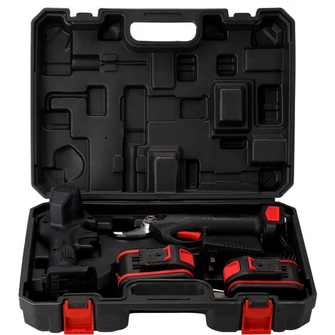 Scie à Chaîne électroportative KKmoon 21V Mini Scie à Chaîne électrique Sans Fil De 4 Pouces Ensemble De Ciseaux électriques Ménagers à Main 88VF Petit Ensemble D'outils D'élagage Pour Le Jardinage Du Bois Scie à Chaîne électrique Avec Moteur à Brosse, Mo 2 Scie à Chaîne électroportative KKmoon 21V Mini Scie à Chaîne électrique Sans Fil De 4 Pouces Ensemble De Ciseaux électriques Ménagers à Main 88VF Petit Ensemble D'outils D'élagage Pour Le Jardinage Du Bois Scie à Chaîne électrique Avec Moteur à Brosse, Mo – Image 2