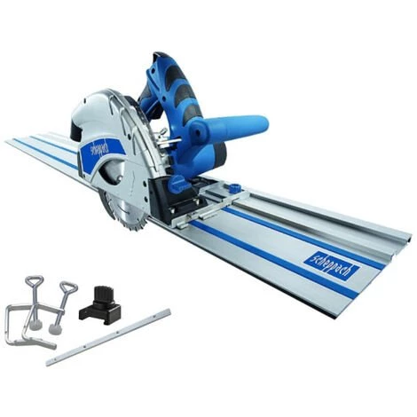 Pack SCHEPPACH Scie Plongeante - 210mm - 1600W - PL75 - Rail De Guidage - 1400mm - Ensemble D'accessoires 1 Pack SCHEPPACH Scie Plongeante - 210mm - 1600W - PL75 - Rail De Guidage - 1400mm - Ensemble D'accessoires