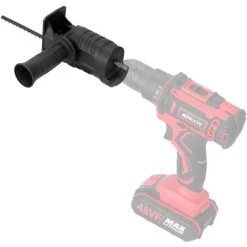 SUPERSELLER Scie Sabre Perceuse électrique Modification Scie électrique Scie Alternative électrique Scie Sabre Domestique Perceuse électrique Tourner Scie Sauteuse Outil De Modification Pratique Portable Outil De Coupe Pour Le Travail Du Bois, Le Noir -Scie électrique portative Soldes 47158703 4