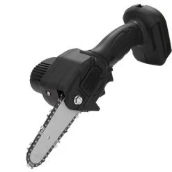 SUPERSELLER Tronçonneuse à Batterie Scie D'élagage électrique Portable, Petite Scie électrique Rechargeable, Scie à Chaîne à Une Main Pour Le Travail Du Bois, Mini Scie à Chaîne électrique Brossée 21V, Prise Britannique - Prise Britannique -Scie électrique portative Soldes 47809834 5