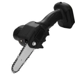 SUPERSELLER Tronçonneuse à Batterie Scie D'élagage électrique Portable, Petite Scie électrique Rechargeable, Scie électrique à Une Main Pour Le Travail Du Bois, Coupe De Jardin, Mini Scie à Chaîne électrique Brossée 21V, Une Batterie électrique Et Une Batterie Rechar -Scie électrique portative Soldes 47810093 4