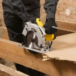 POWER PLUS Powerplus - Yellow - POWX0550 - A Balais à Charon - Scie Circulaire - 1800W - 210mm -Scie électrique portative Soldes 47939641 4