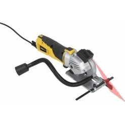 POWER PLUS Powerplus - Yellow - POWX1365MB - A Balais à Charon - Scie Plongeante - 600W Ø 85mm Mitre Base 3acc -Scie électrique portative Soldes 47939645 3