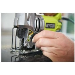 Pack RYOBI Scie Sauteuse Pendulaire électrique 680W RJS1050-K - Coffret De 10 Lames RAK10JSB -Scie électrique portative Soldes 48541862 5