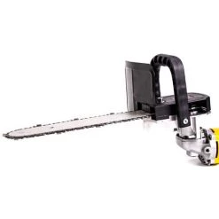 SUPERSELLER Scie à Chaîne électroportative 11, 5 Pouces Scie à Chaîne électrique Meuleuse D'angle Bricolage Convertisseur Adaptateur Sans Fil Tronçonneuse Interrupteur Avec Support Pour Le Travail Du Bois, Argent -Scie électrique portative Soldes 48787087 4