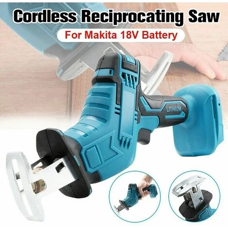 ONEVAN Scie Sabre électrique - Scie Alternative Sans Fil, Lame De Scie à Bois En Métal, Machine De Découpe à Poignée Adaptée à La Batterie Makita 18V - Sans Batterie Et Lame 1 ONEVAN Scie Sabre électrique - Scie Alternative Sans Fil, Lame De Scie à Bois En Métal, Machine De Découpe à Poignée Adaptée à La Batterie Makita 18V - Sans Batterie Et Lame