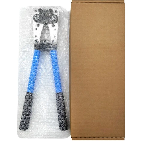 SUPERSELLER Pince à Sertir Et Coupe Cable électroportatif Pince à Sertir Pour Cosse De Câble De Borne YO Plug Pince à Sertir Outil De Sertissage De Borne 6-50mm² Six Tailles De Sertissage, Bleu 4 SUPERSELLER Pince à Sertir Et Coupe Cable électroportatif Pince à Sertir Pour Cosse De Câble De Borne YO Plug Pince à Sertir Outil De Sertissage De Borne 6-50mm² Six Tailles De Sertissage, Bleu – Image 4