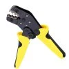 SUPERSELLER Pince à Sertir Et Coupe Cable électroportatif Pince à Sertir Professionnelle Pince à Sertir Terminal à Cliquet D'ingénierie JX-48B 3.96 à 6.3mm 26-16AWG Pince à Sertir 0.14-1.5mm² Pour Dupont, Jaune