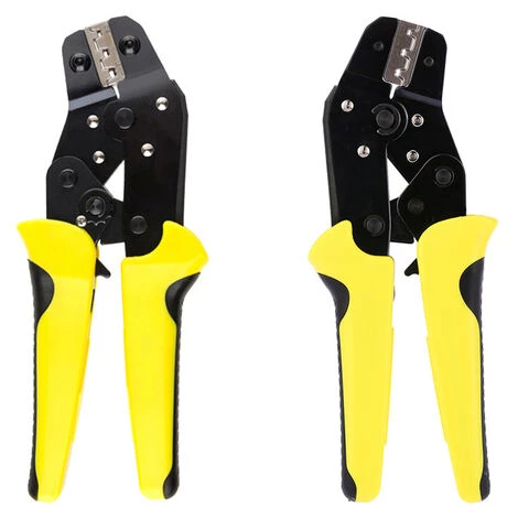 SUPERSELLER Pince à Sertir Et Coupe Cable électroportatif Pince à Sertir Professionnelle Pince à Sertir Terminal à Cliquet D'ingénierie JX-48B 3.96 à 6.3mm 26-16AWG Pince à Sertir 0.14-1.5mm² Pour Dupont, Jaune 4 SUPERSELLER Pince à Sertir Et Coupe Cable électroportatif Pince à Sertir Professionnelle Pince à Sertir Terminal à Cliquet D'ingénierie JX-48B 3.96 à 6.3mm 26-16AWG Pince à Sertir 0.14-1.5mm² Pour Dupont, Jaune – Image 4