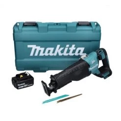 Makita DJR 187 T1K Scie Sauteuse Sans Fil 18 V Brushless + 1x Batterie 5.0 Ah + Coffret - Sans Chargeur -Scie électrique portative Soldes 49233248 4