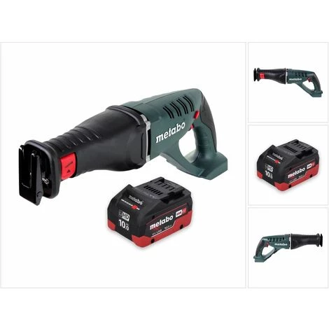 METABO® Metabo ASE 18 LTX Scie Sabre Sans Fil 18 V + 1x Batterie 10,0 Ah - Sans Chargeur 4 METABO® Metabo ASE 18 LTX Scie Sabre Sans Fil 18 V + 1x Batterie 10,0 Ah - Sans Chargeur – Image 4