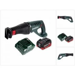 METABO® Metabo ASE 18 LTX Scie Sabre Sans Fil 18 V + 1x Batterie 10,0 Ah + Chargeur