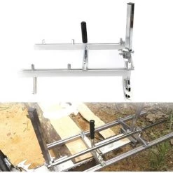 GOJOY Scie à Chaîne Portable Fraisage De Planches Barre De Guidage De 14 à 20 Planche De Coupe De Bois De Sciage Scie à Chaîne En Aluminium Réglable -Scie électrique portative Soldes 50002046 5