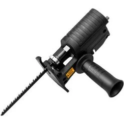 SUPERSELLER Scie Sabre Adaptateur De Scie Alternative Portable Perceuse électrique Multifonctionnelle Fixation D'outil Modifiée Avec Poignée Ergonomique 3 Lames De Scie Pour La Coupe Du Bois Et Du Métal, Noir - Noir