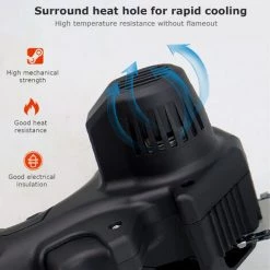 SUPERSELLER Scie à Chaîne électroportative Mini Tronçonneuse Sans Fil Petite Tronçonneuse à Bois élagage Tronçonneuse 500W Scie électrique Portable Rechargeable Pour La Coupe De Bois De Branche D'arbre, Noir - Noir -Scie électrique portative Soldes 50300934 4