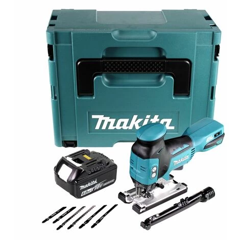 Makita DJV 181 Scie Sauteuse Pendule 18 V + 1x Batterie 6,0 Ah + Coffret Makpac - Sans Chargeur 3 Makita DJV 181 Scie Sauteuse Pendule 18 V + 1x Batterie 6,0 Ah + Coffret Makpac - Sans Chargeur – Image 3