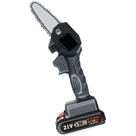 SUPERSELLER Scie à Chaîne électroportative 4in 550W Mini Tronçonneuse électrique Rechargeable Coupe-bois Sans Fil Portable Scie à Bois à Une Main Pour Jardinage élagage Coupe, UK Plug-Noir - UK Plug-Noir 1 SUPERSELLER Scie à Chaîne électroportative 4in 550W Mini Tronçonneuse électrique Rechargeable Coupe-bois Sans Fil Portable Scie à Bois à Une Main Pour Jardinage élagage Coupe, UK Plug-Noir - UK Plug-Noir