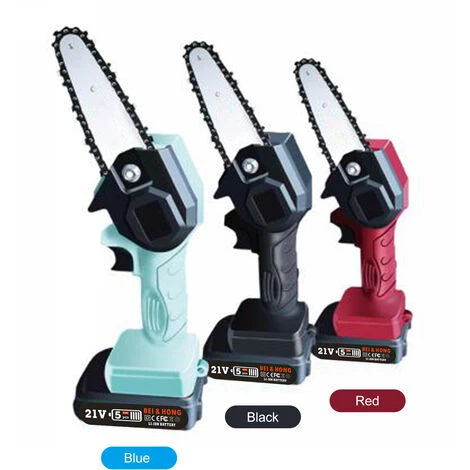 SUPERSELLER Scie à Chaîne électroportative 4in 550W Mini Tronçonneuse électrique Rechargeable Coupe-bois Sans Fil Portable Scie à Bois à Une Main Pour Jardinage élagage Coupe, UK Plug-Noir - UK Plug-Noir 5 SUPERSELLER Scie à Chaîne électroportative 4in 550W Mini Tronçonneuse électrique Rechargeable Coupe-bois Sans Fil Portable Scie à Bois à Une Main Pour Jardinage élagage Coupe, UK Plug-Noir - UK Plug-Noir – Image 5