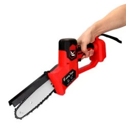 SUPERSELLER Scie à Chaîne électroportative Scie à élaguer électrique Portable Petite Tronçonneuse à Fendre Le Bois Outil De Travail Du Bois à Une Main Pour Verger De Jardin, Hôte Américain - Hôte Américain 7 SUPERSELLER Scie à Chaîne électroportative Scie à élaguer électrique Portable Petite Tronçonneuse à Fendre Le Bois Outil De Travail Du Bois à Une Main Pour Verger De Jardin, Hôte Américain - Hôte Américain -Scie électrique portative Soldes 51246061 4