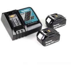 Makita DJV 182 RFJ Scie Sauteuse Pendulaire Sans Fil 18V, Sans Balai + 2x Batteries 3,0Ah + Chargeur + Makpac -Scie électrique portative Soldes 51509976 5