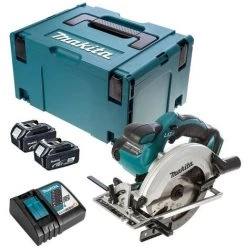 Scie Circulaire 18V LXT Ø 165 Mm (2x3,0 Ah) - MAKITA DSS611RFJ