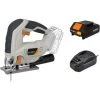 BATAVIA Scie Sauteuse à Batterie 18V MAXXPACK | Incl. Chargeur De Batterie