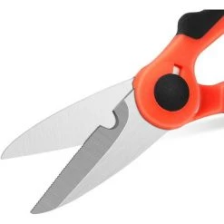 LITZEE Ciseaux D’ Électricien 142mm, Ciseaux à Lame Dentelée En Acier Inoxy De Qualité, Dénudeur De Câble Professionnel En ABS à Double Injection, Tranchants Et Durables, Adaptés Aux Gauchers / Droitiers -Scie électrique portative Soldes 51782913 3