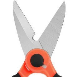 LITZEE Ciseaux D’ Électricien 142mm, Ciseaux à Lame Dentelée En Acier Inoxy De Qualité, Dénudeur De Câble Professionnel En ABS à Double Injection, Tranchants Et Durables, Adaptés Aux Gauchers / Droitiers -Scie électrique portative Soldes 51782913 4