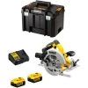 Scie Circulaire DeWALT DCS570P2T (2 X 5,0 Ah DCB115 TSTAK VI)