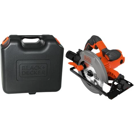 BLACK & DECKER Scie Circulaire Black + Decker CS1550K-QS 1500W 1 BLACK & DECKER Scie Circulaire Black + Decker CS1550K-QS 1500W
