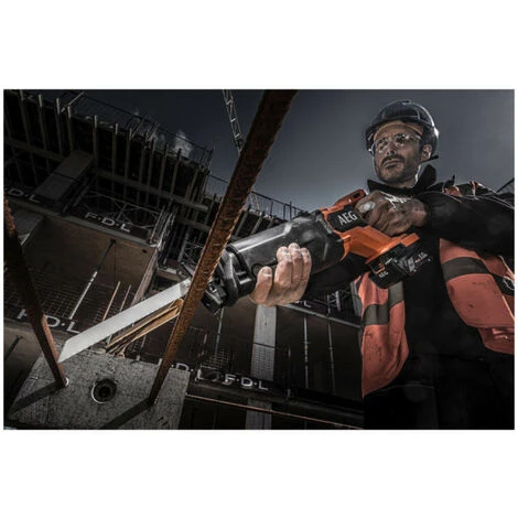 Scie Sabre AEG 18V Brushless - Sans Batterie Ni Chargeur - BUS18BL2-0 - Noir Et Orange 3 Scie Sabre AEG 18V Brushless - Sans Batterie Ni Chargeur - BUS18BL2-0 - Noir Et Orange – Image 3