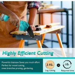 BENOBBY KIDS Tronçonneuse De Jardin électrique Portative Noire 1 Chargeur 1 Batterie (boîtier En Plastique) 9 BENOBBY KIDS Tronçonneuse De Jardin électrique Portative Noire 1 Chargeur 1 Batterie (boîtier En Plastique) -Scie électrique portative Soldes 52555248 5