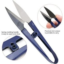 Fei Yu 12pcs Portable Mini Trimming Nipper Sharp Broderie En Acier Résistant À La Corrosion Coupe-Fil De Fil Pour Broderie, Travaux D'aiguille, Couture, DIY Fait Main -Scie électrique portative Soldes 52581198 4