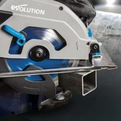 Scie Circulaire Evolution S185CCSL + Lame Acier -Scie électrique portative Soldes 52721158 2