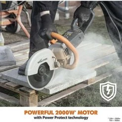 EVOLUTION R230DCT : Découpeuse électrique 230 Mm + Disque Diamant D230SEG-CS 8 EVOLUTION R230DCT : Découpeuse électrique 230 Mm + Disque Diamant D230SEG-CS -Scie électrique portative Soldes 52721161 4