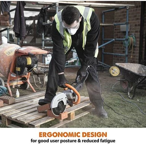 EVOLUTION R230DCT : Découpeuse électrique 230 Mm + Disque Diamant D230SEG-CS 5 EVOLUTION R230DCT : Découpeuse électrique 230 Mm + Disque Diamant D230SEG-CS – Image 5