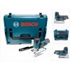 Bosch GST 10,8 V-Li Scie Sauteuse Sans Fil 10,8V, Solo + L-Boxx - Sans Batterie, Sans Chargeur (06015A1002)