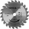YATO Lame De Scie Circulaire - 24T - Ø20mm - Circonférence 190mm