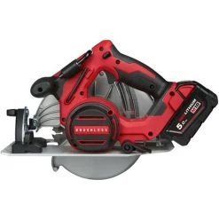 .MILWAUKEE. Scie Circulaire 66mm Bois Plastique 18V, 5,0Ah, 2 Batteries 18V 5,0Ah, Chargeur, HD Box - Milwaukee M18 BLCS66-502X -Scie électrique portative Soldes 53303888 3