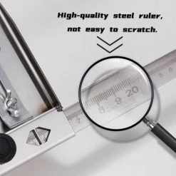 SUPERSELLER Multifonction électricité Scie Circulaire Tondeuse Guide De La Machine Positionnement Planche à Découper Outils Routeur à Bois - Argent - Argent -Scie électrique portative Soldes 53506137 5