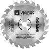 VONROC Lame De Scie Circulaire - 185x20mm - 24T - Pour Bois - Universelle