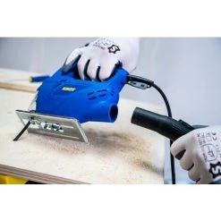 Kinzo Scie Sauteuse - 230V - 400W - Avec Aspiration - Bleu -Scie électrique portative Soldes 54135569 3