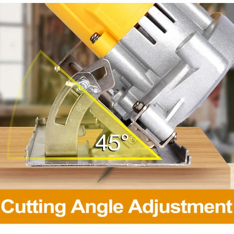 OUYIFAN Scie Circulaire Sans Balais De 125MM 5 Pouces Scie électrique Multifonctionnelle Pour Le Travail Du Bois 3 OUYIFAN Scie Circulaire Sans Balais De 125MM 5 Pouces Scie électrique Multifonctionnelle Pour Le Travail Du Bois – Image 3
