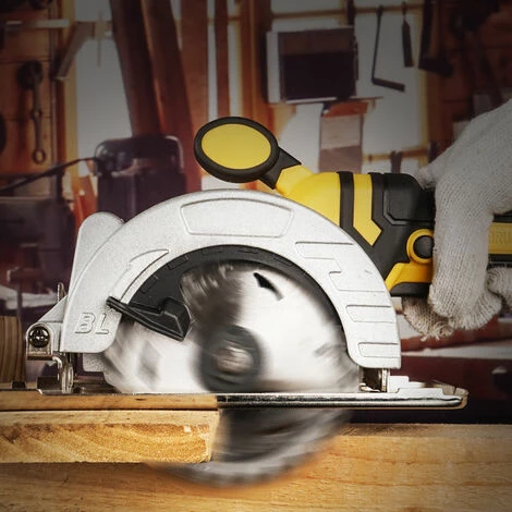 OUYIFAN Scie Circulaire Sans Balais De 125MM 5 Pouces Scie électrique Multifonctionnelle Pour Le Travail Du Bois 5 OUYIFAN Scie Circulaire Sans Balais De 125MM 5 Pouces Scie électrique Multifonctionnelle Pour Le Travail Du Bois – Image 5