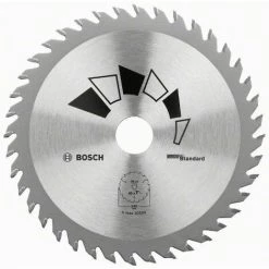 Bosch 2609256801 Standard Lame De Scie Circulaire 40 Dents Carbure Coupe Nette Diamètre 127 Mm Alésage 12,75 Largeur De Coupe 2,2 Mm