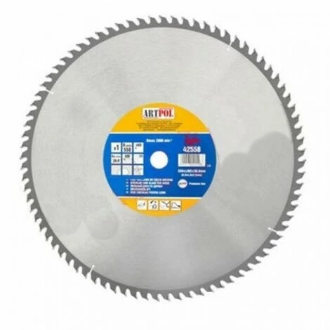 JARDIBRICODECO Scie Circulaire à Bois 500x30 Mm Dents Widia 80z 1 JARDIBRICODECO Scie Circulaire à Bois 500x30 Mm Dents Widia 80z